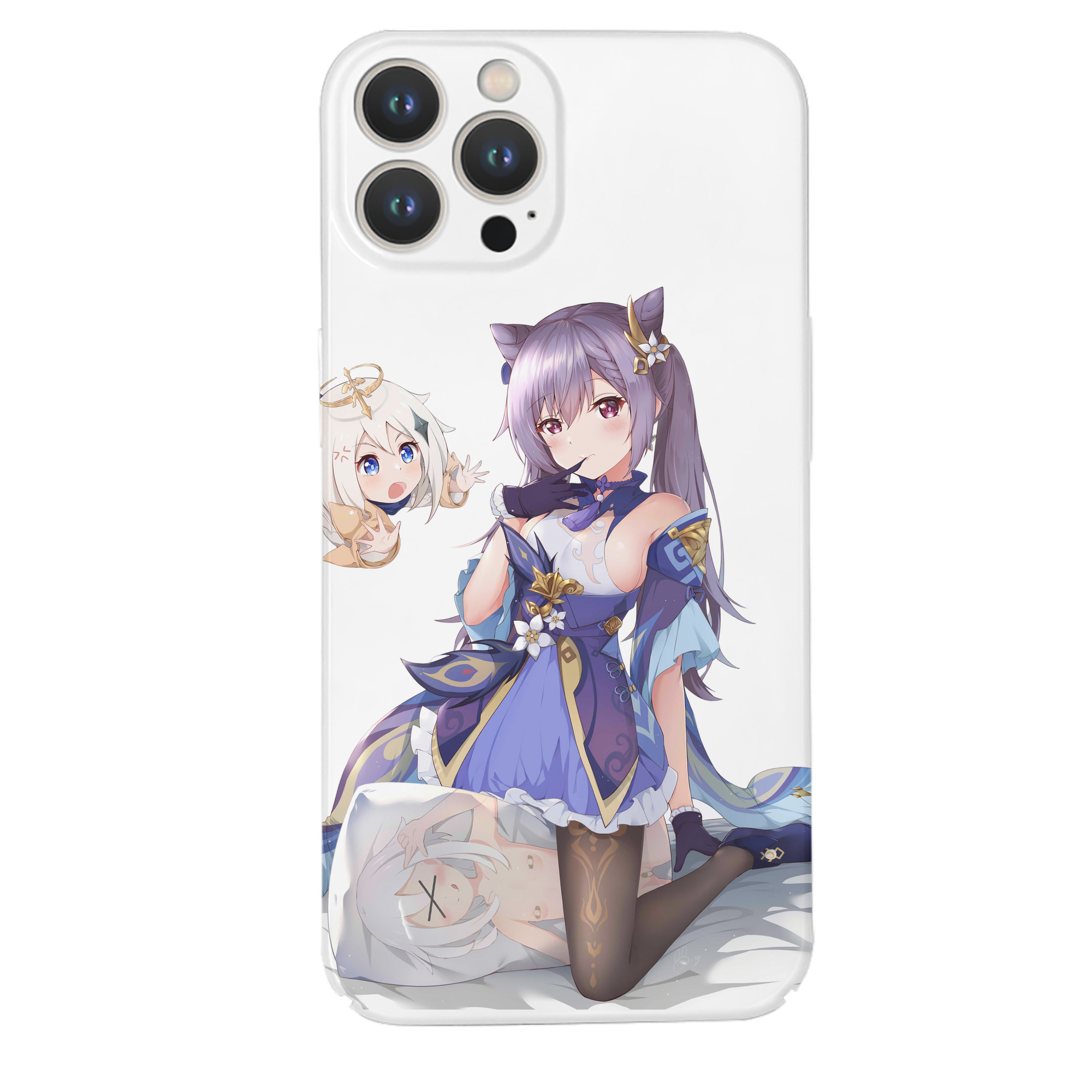 げんし神 刻晴 こくせい genshin Kokusei 【iPhone 14シリーズ対応】ハードケース